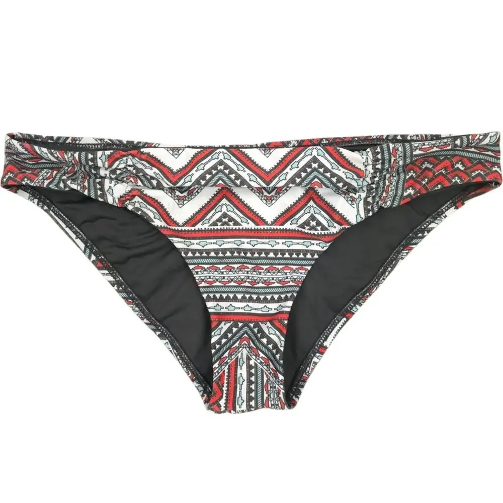 L*Space Full Coverage Bikini Bottom Reversible Grey